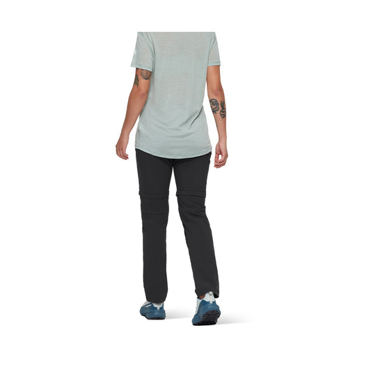 Pantaloni Femei Mammut Runbold IV Zip Off Black
