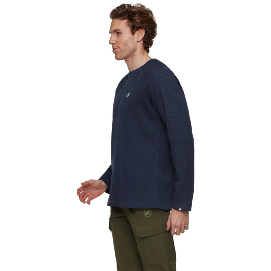 Bluza Unisex Mammut Waffle Marine