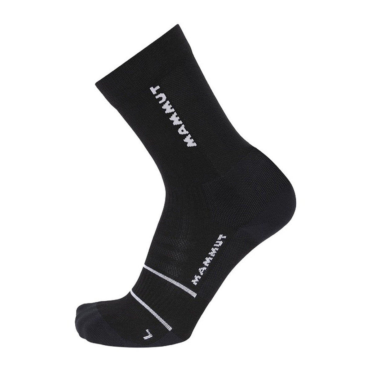 Sosete Alergare Mammut Socks Trail Running Lightweight Merino Crew Black