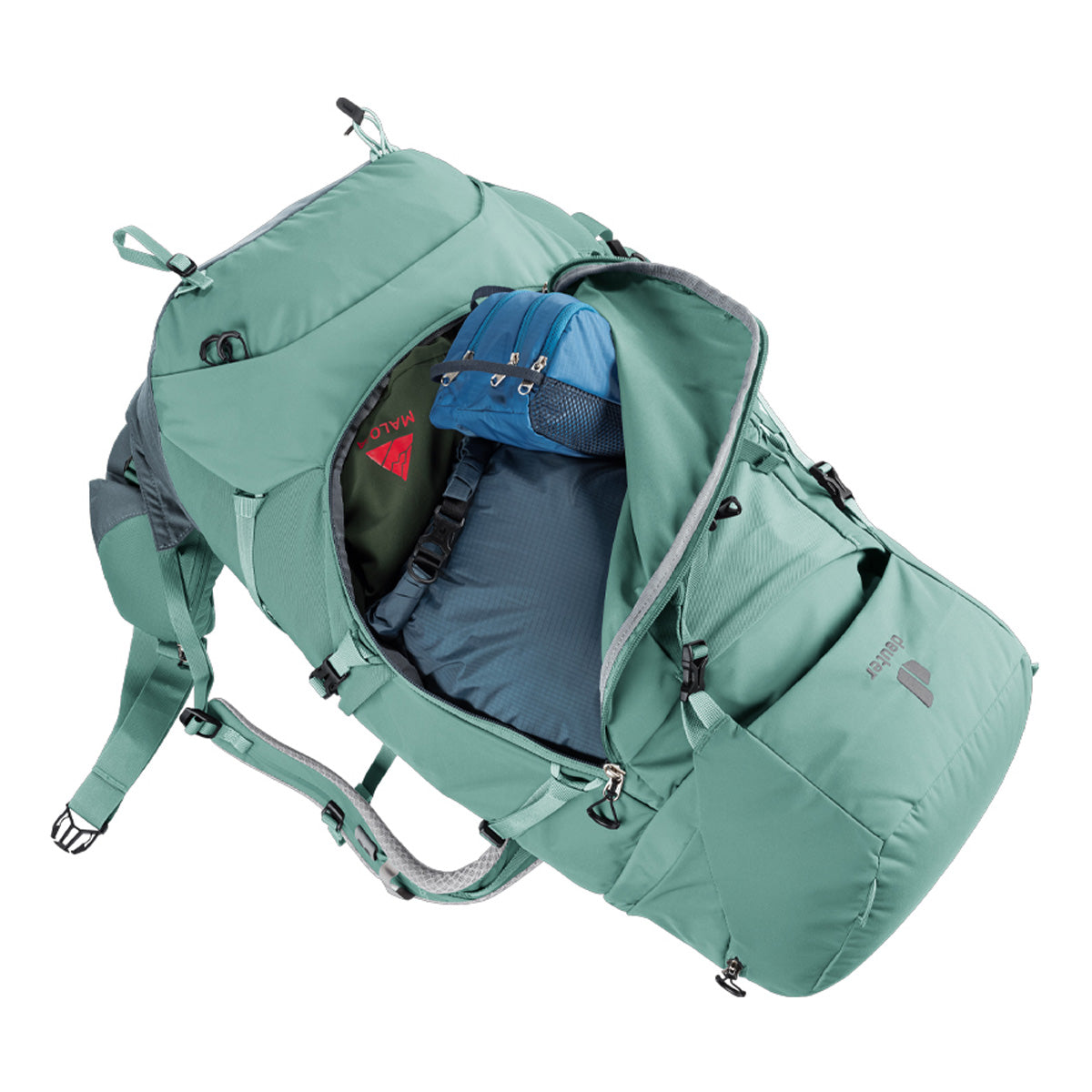 Rucsac Aircontact Core 45+10 Sl Jade-Graphite