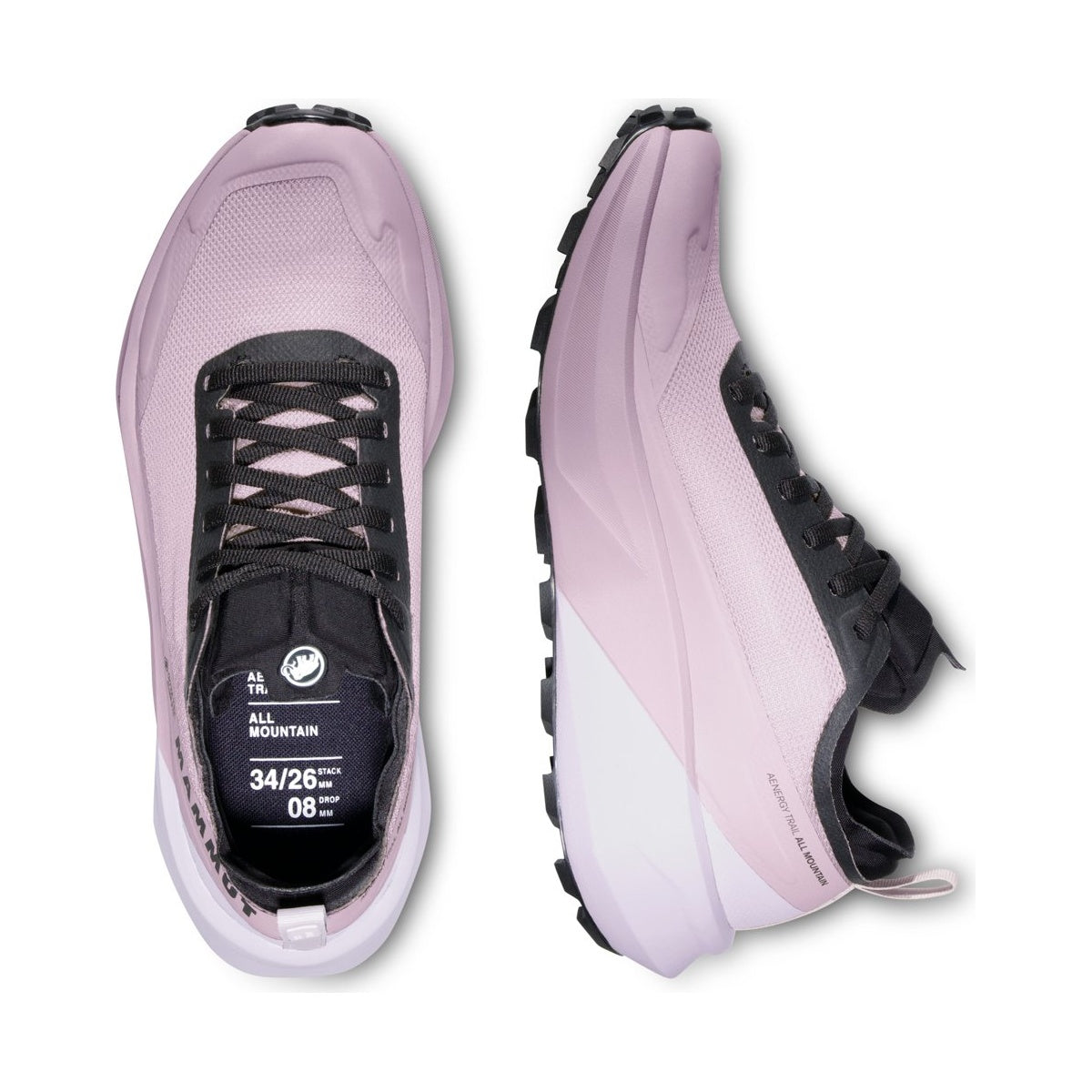 Pantofi Alergare Montana Femei Mammut Aenergy Trail All Mountain Low GTX Dark Alpine Calamint-Alpine Calamint