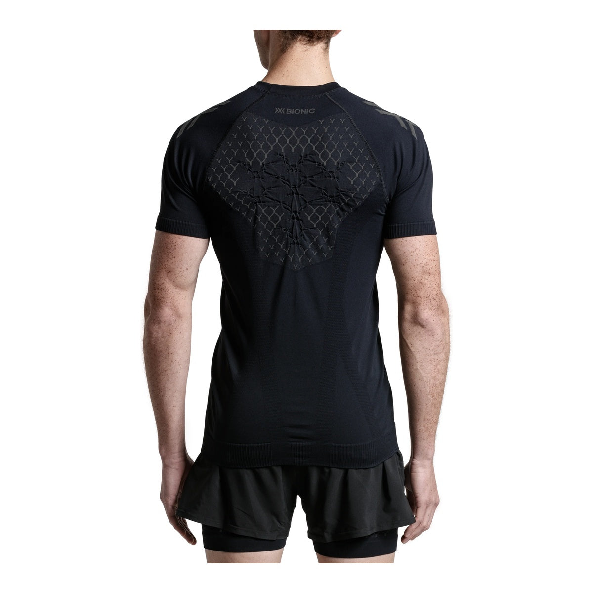Tricou Barbati X-Bionic Twyce Run Black/Charcoal