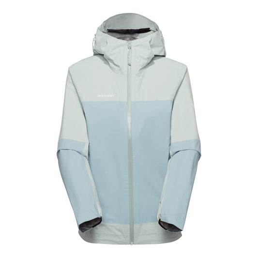Jacheta Femei Mammut Ducan HS Hooded Silver Sage-Nebla