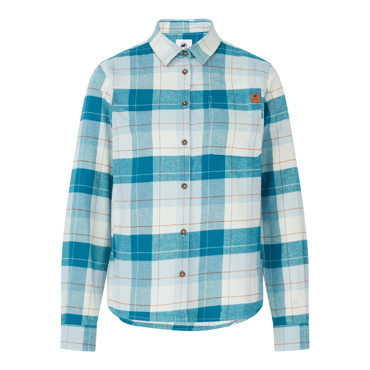 Camasa Femei Mammut Trovat Longsleeve Deep Teal-Silver Sage