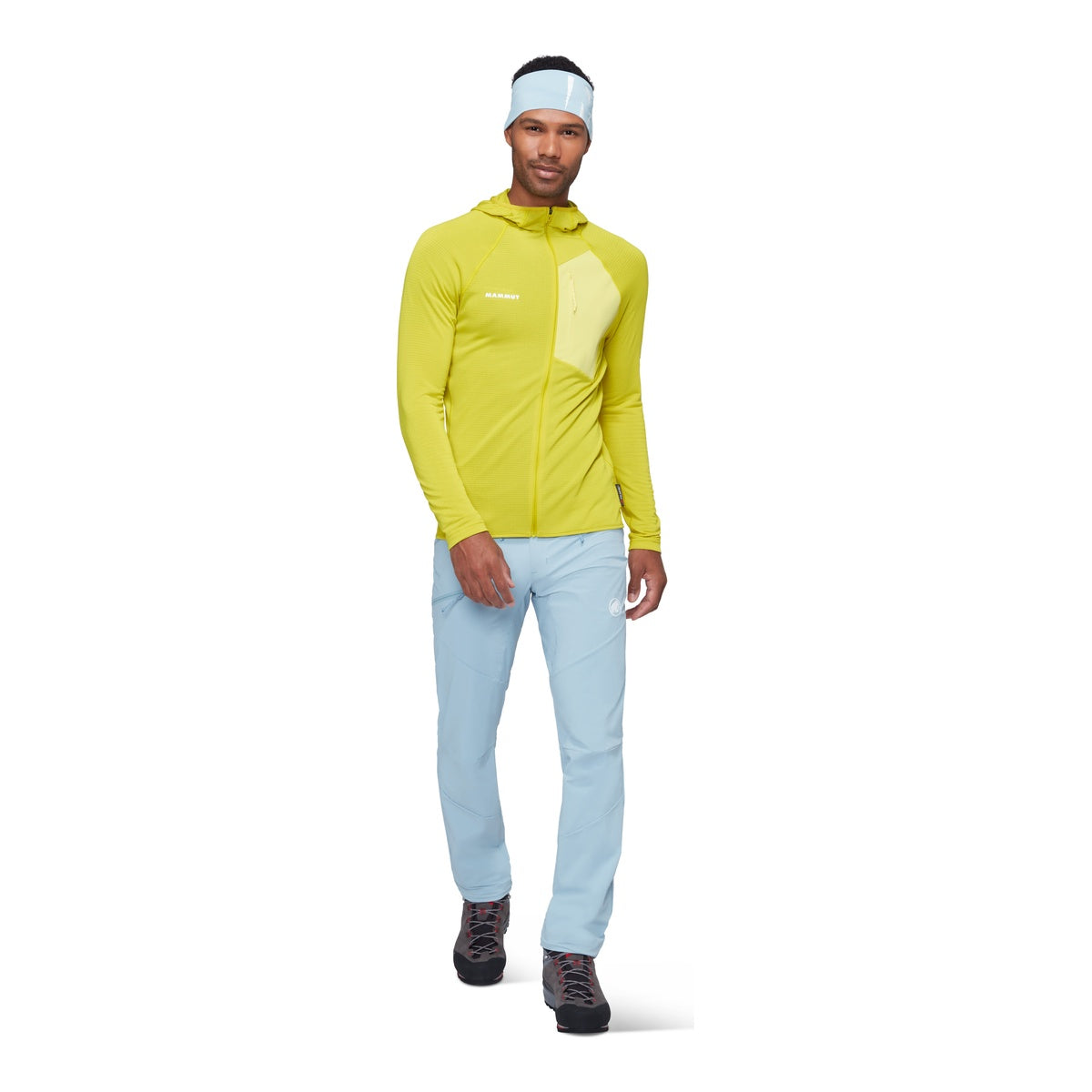 Polar Barbati Mammut Aenergy Light ML Hooded Yellow