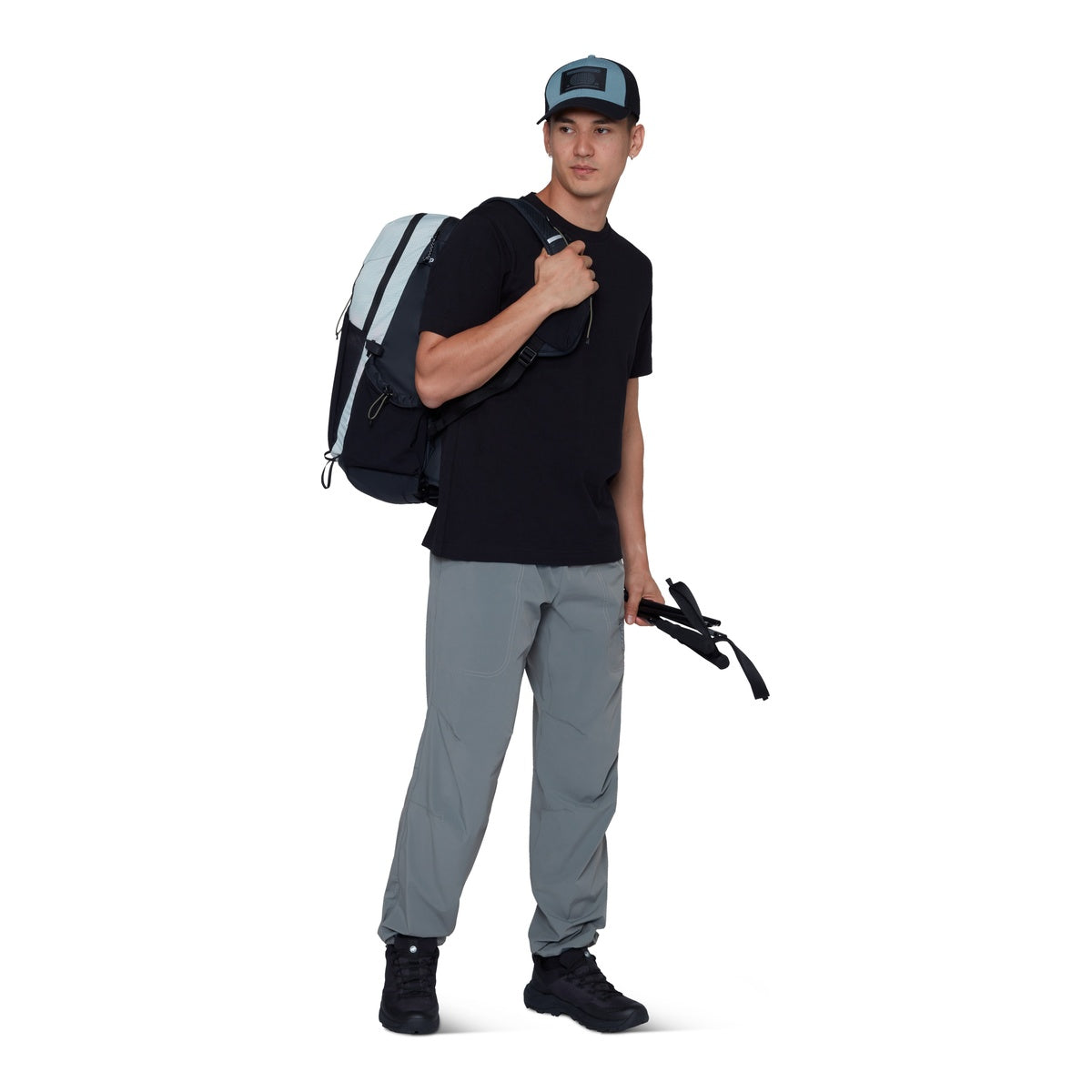 Pantaloni Barbati Mammut Sender Climbing Grey