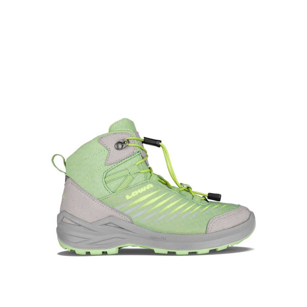 Bocanci Drumetie Copii Lowa Zirrox II GTX MID Smoke Green/Mint