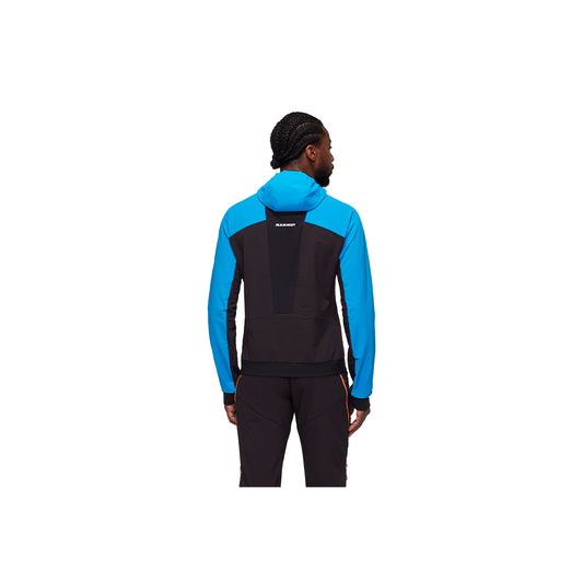 Jacheta Barbati Mammut Aenergy So Hybrid Hooded Blue-Blk