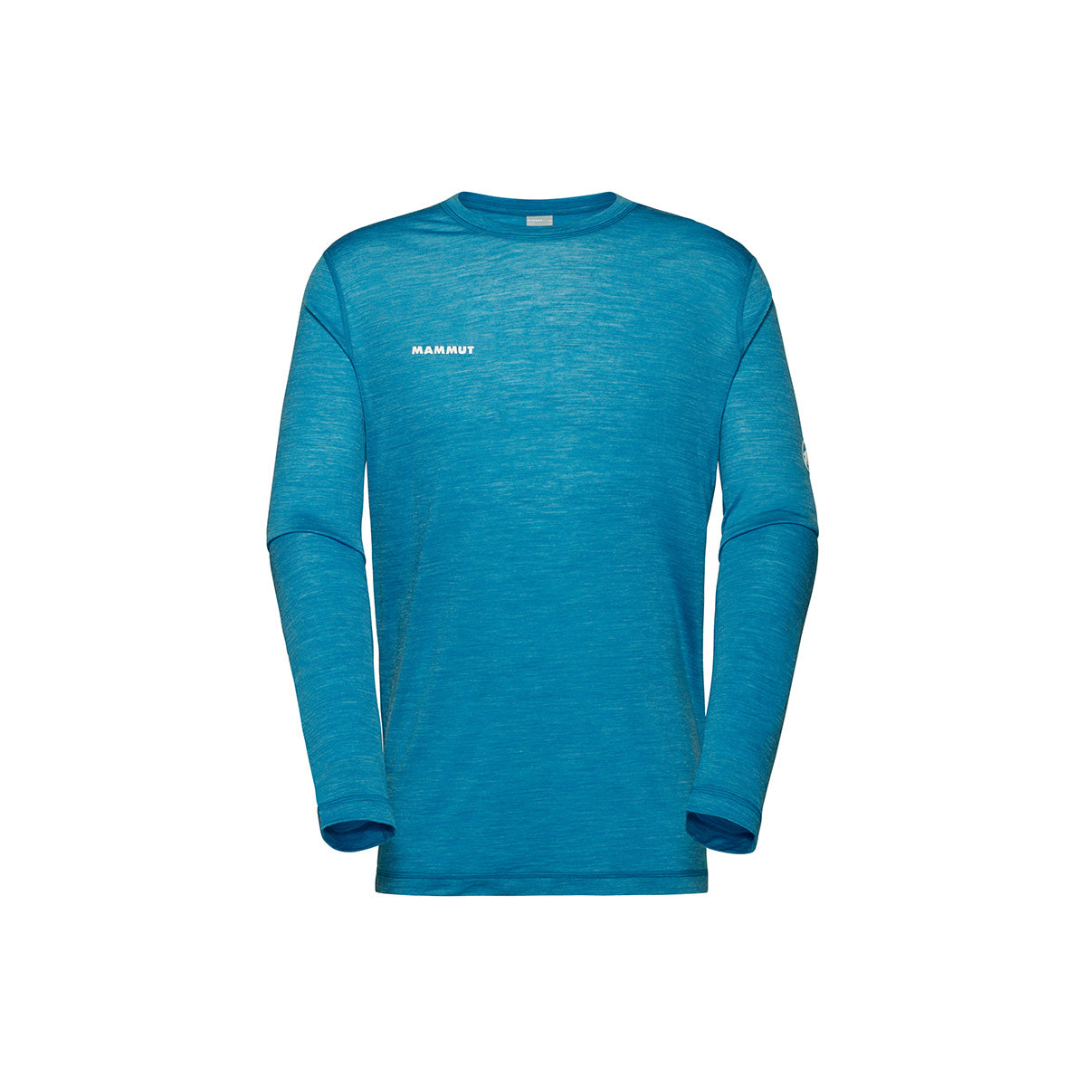 Bluza Barbati Mammut Tree Wool FL Glacier Blue Melange