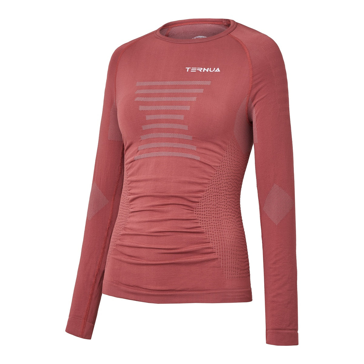 Bluza Femei Ternua Seal 2.0 Ls T-Shirt W Washed Bordeaux