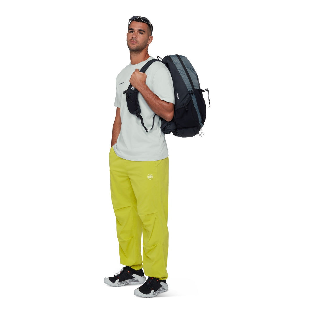 Tricou Barbati Mammut Base Mini Logo Verde