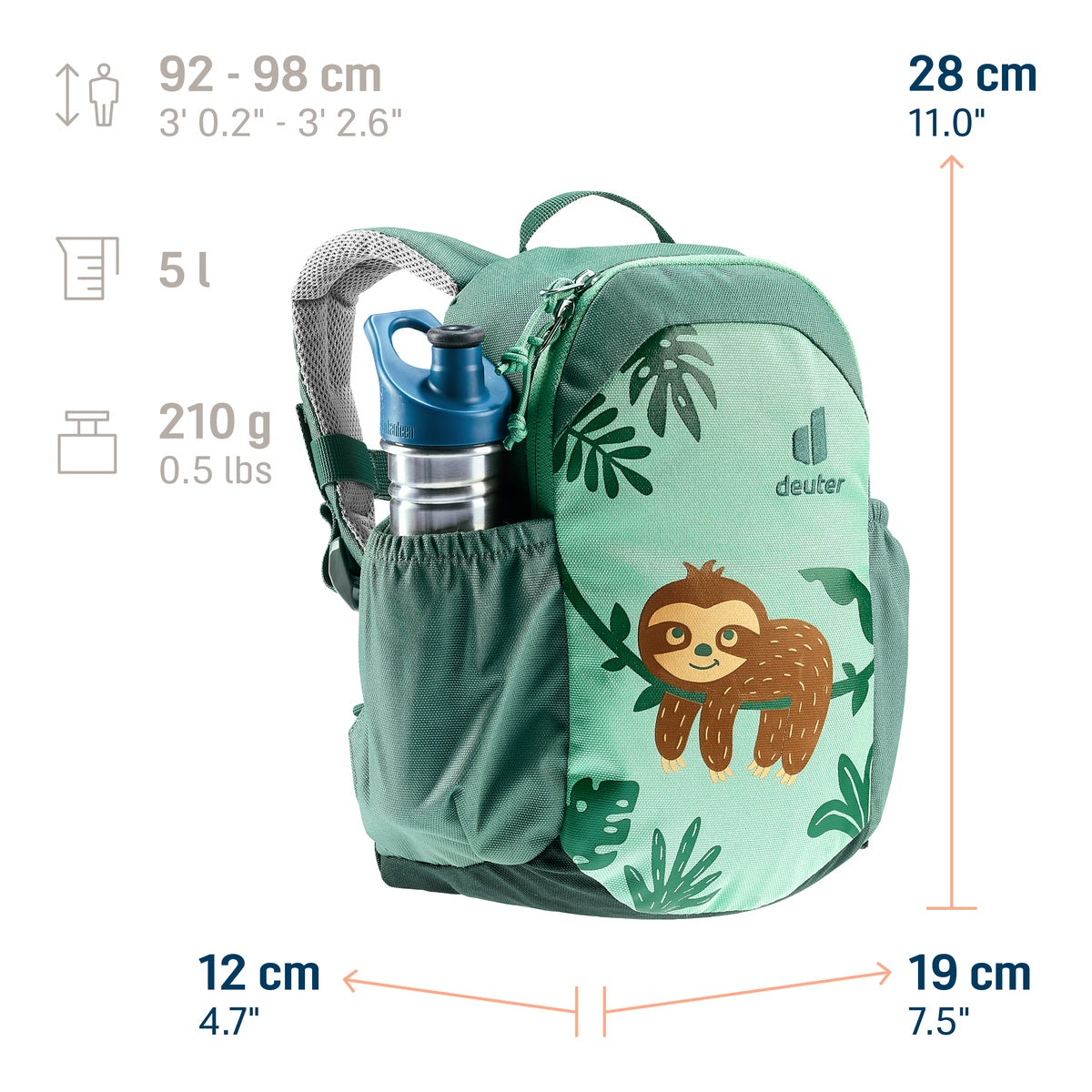 Rucsac Copii Deuter Pico Spearmint Seagreen