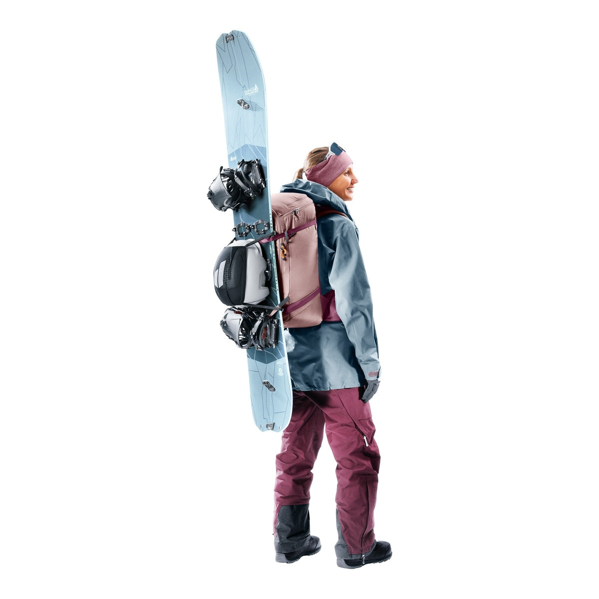 Rucsac Femei Deuter Freerider Pro SL 30+10L Ashrose-Cassis