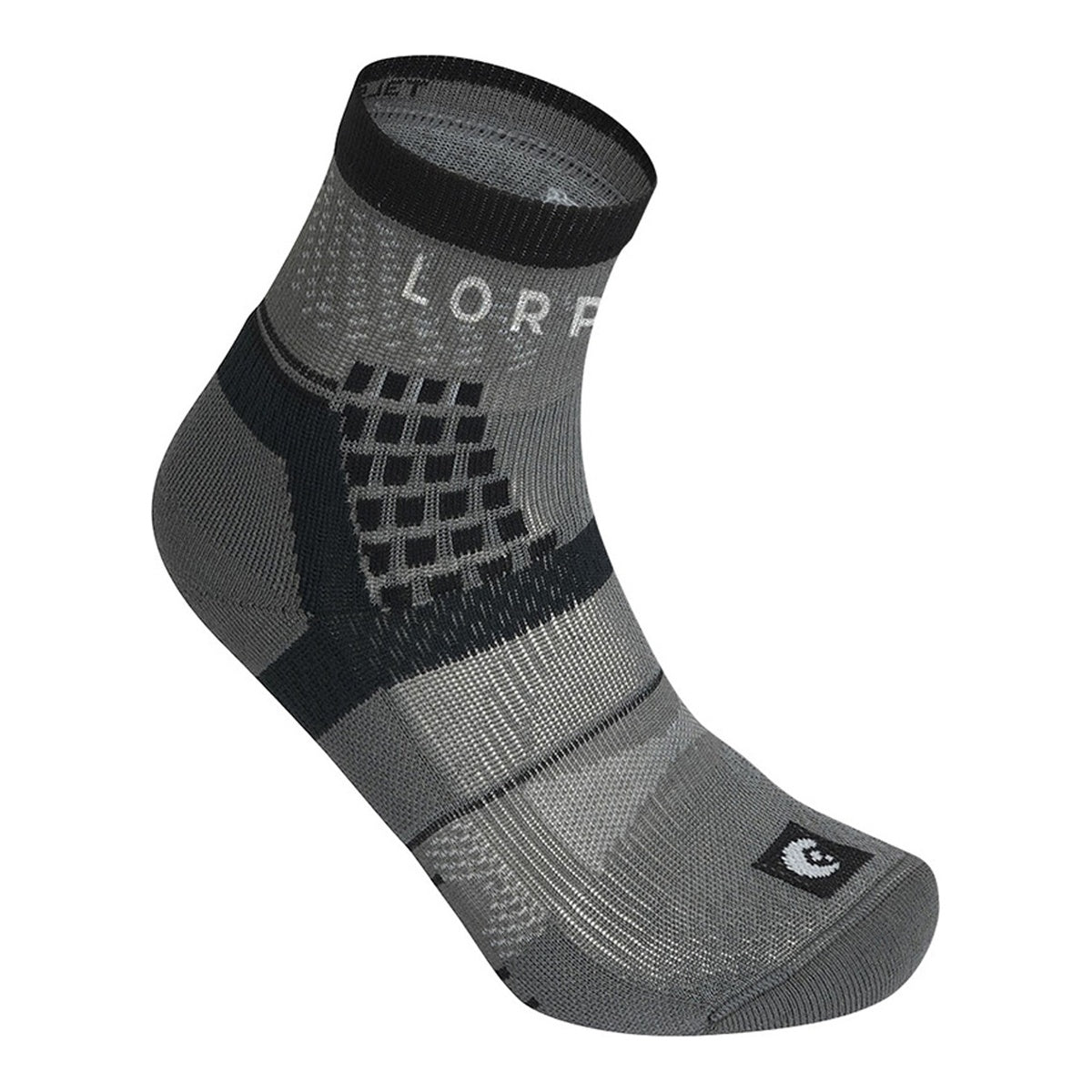 Sosete Drumetie Lorpen T3 Light Hiker Shorty Eco Anthracite/Green 2