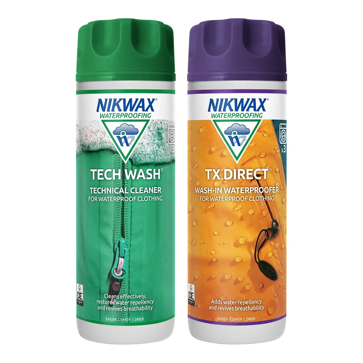 Set Curatare Si Impermeabilizare Tech Wash-Tx.direct Wash-In 2X300ml