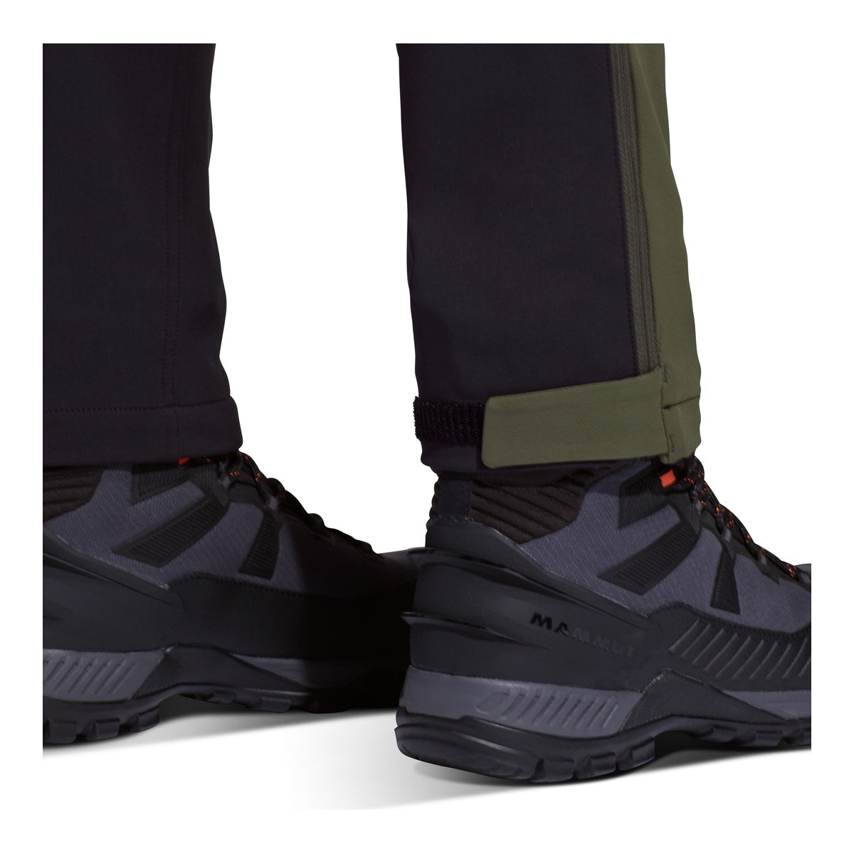 Pantaloni Softshell Barbati Mammut Zinal Guide So Hybrid Khaki