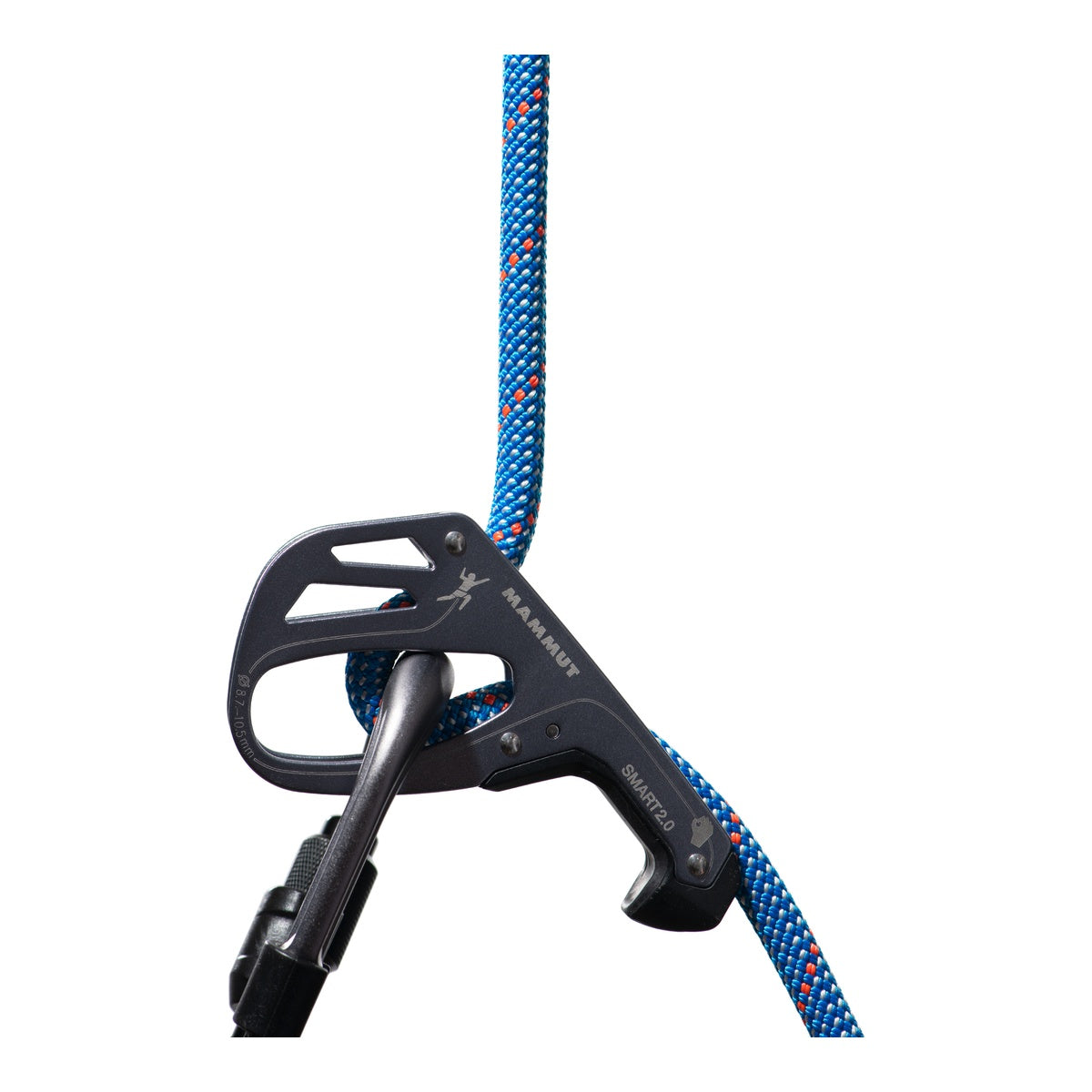 Coarda Dinamica Mammut 9.5 Crag Classic Rope 50m Blue-White