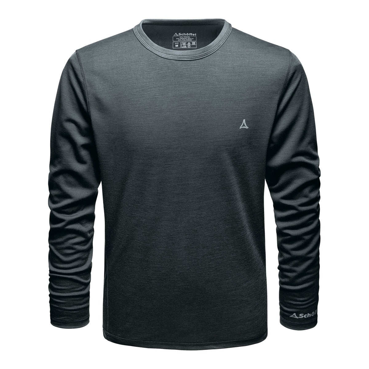 Bluza Termica Barbati Schoffel Merino Sport Pirate Black