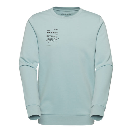Bluza Barbati Mammut Core ML Crew Neck Vert Nebla