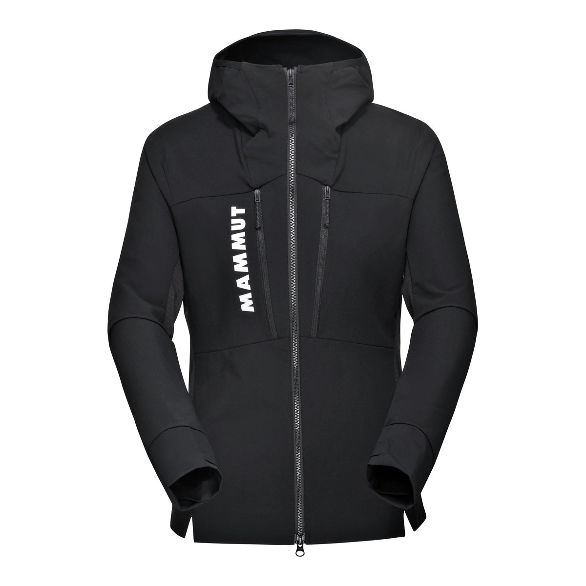 Jacheta Softshell Femei Mammut Aenergy So Hybrid Hooded Black