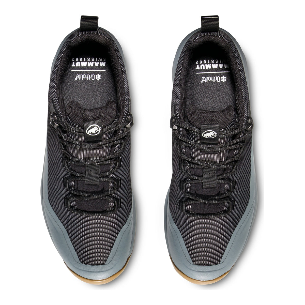 Pantofi Drumetie Barbati Mammut Ducan III Low GTX Black-Platinum