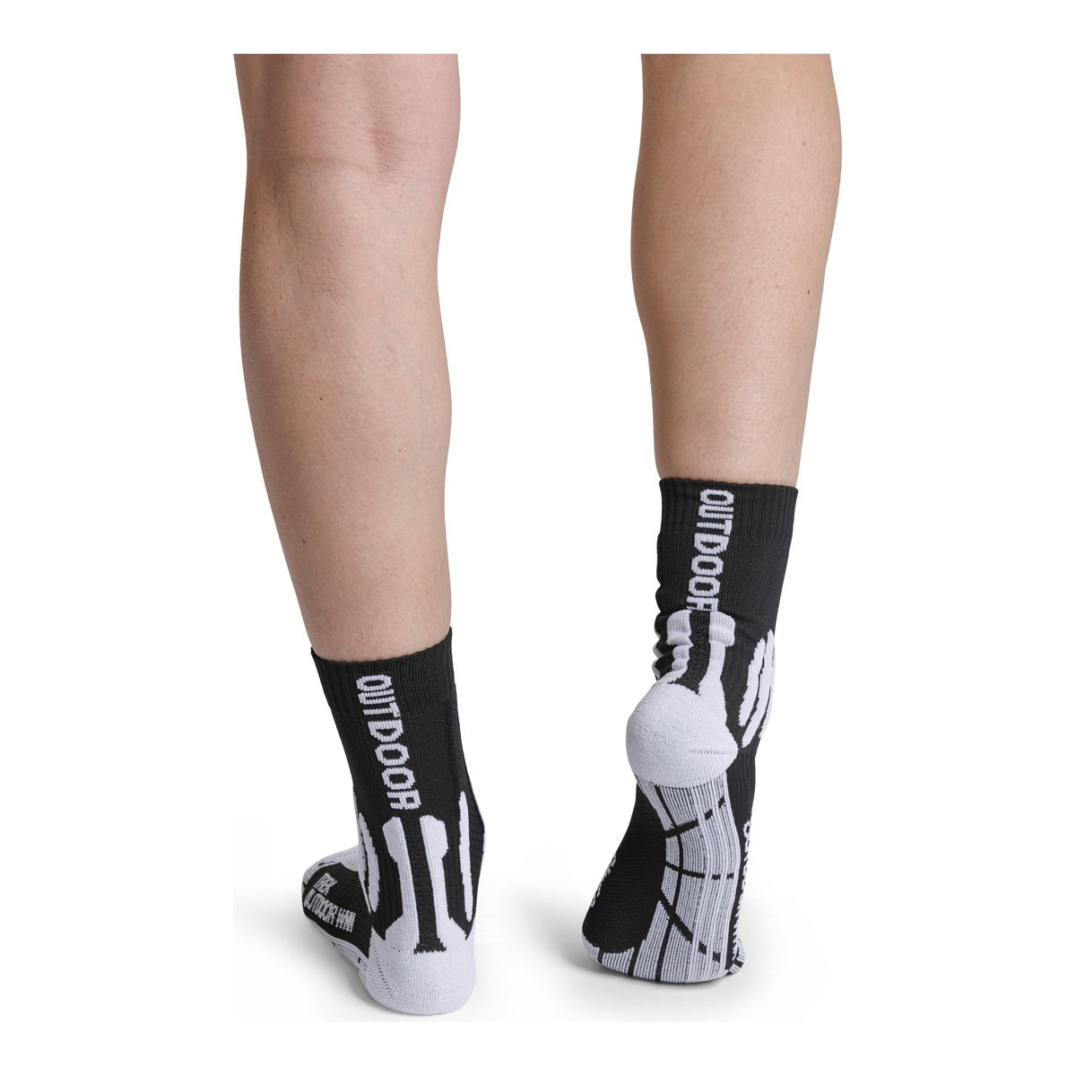 Sosete Drumetie Femei X-Bionic Trek Outdoor Wmn Opal Black/Arctic White