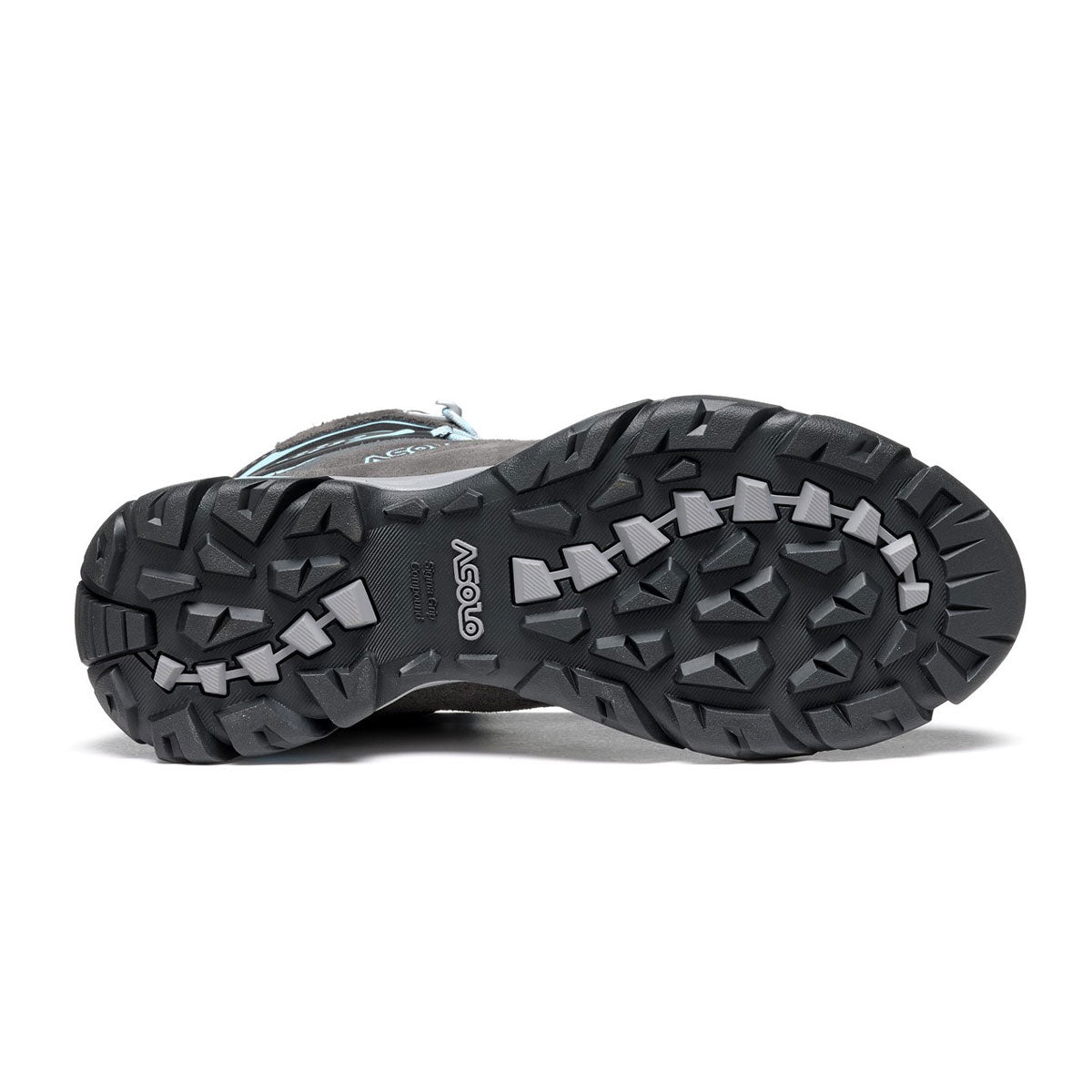 Bocanci Femei Asolo Acadia Mid Lth GTX ML Graphite-Sky Blue