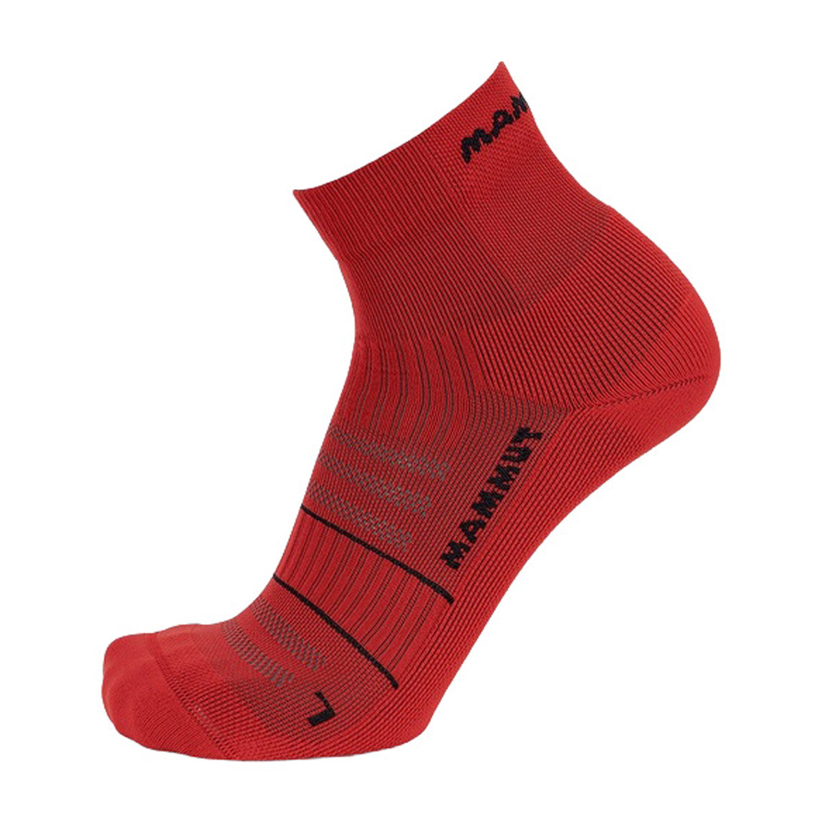 Sosete Alergare Mammut Socks Trail Running Targeted Cushion Quarter Mammut Red