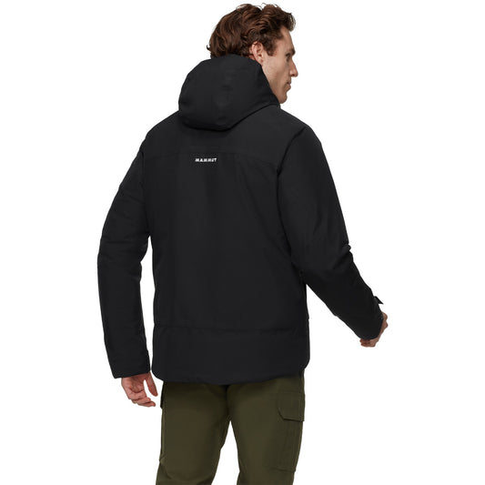 Jacheta Barbati Mammut Treeline Hs Thermo Hooded Black
