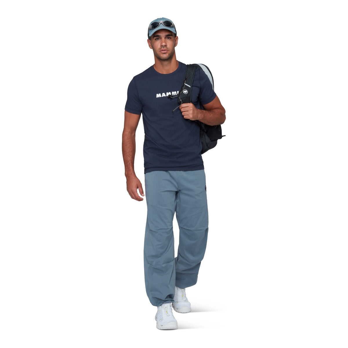 Tricou Barbati Mammut Core Logo Bleumarin
