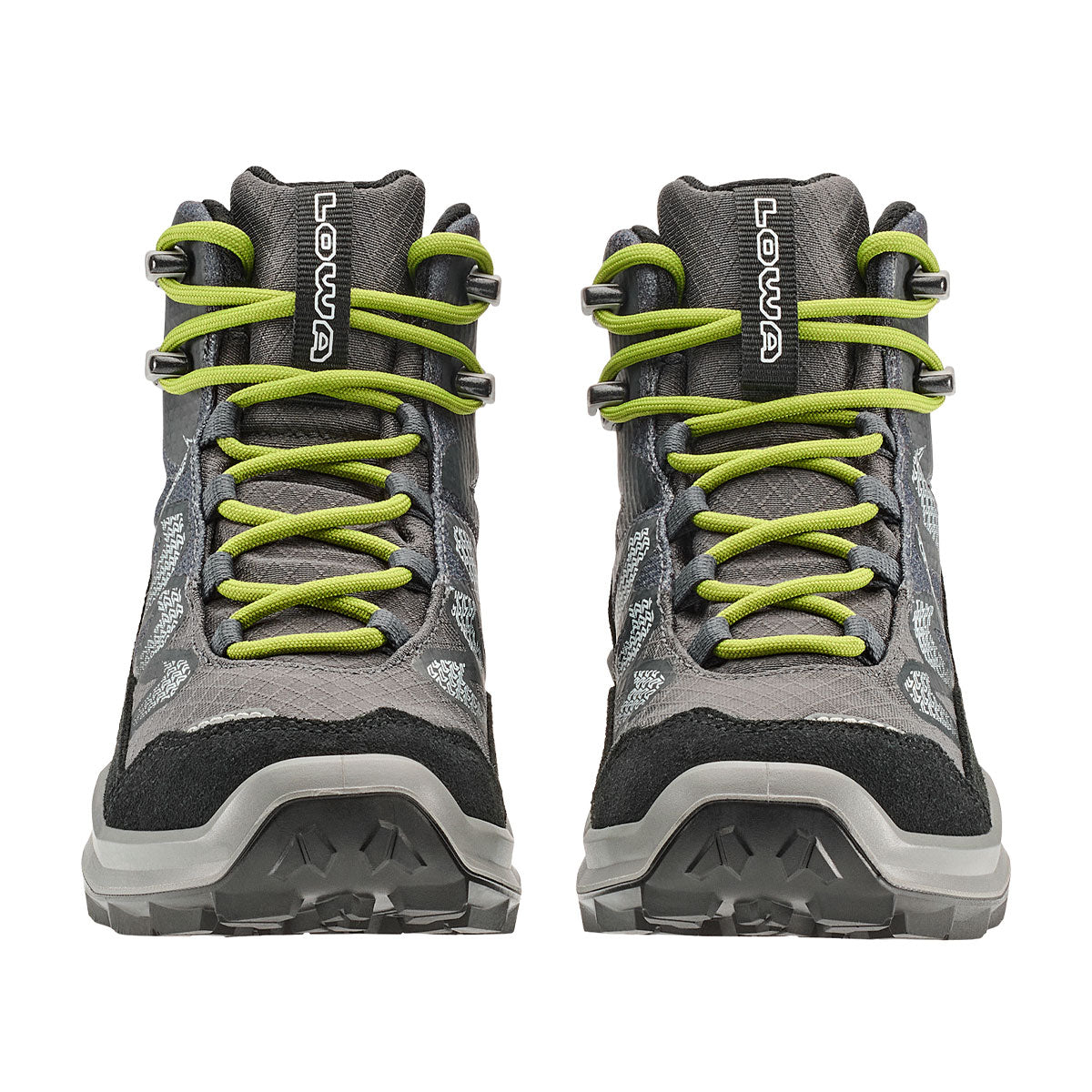 Bocanci Baieti Lowa Maddox Pro GTX Mid Jr Black-Lime
