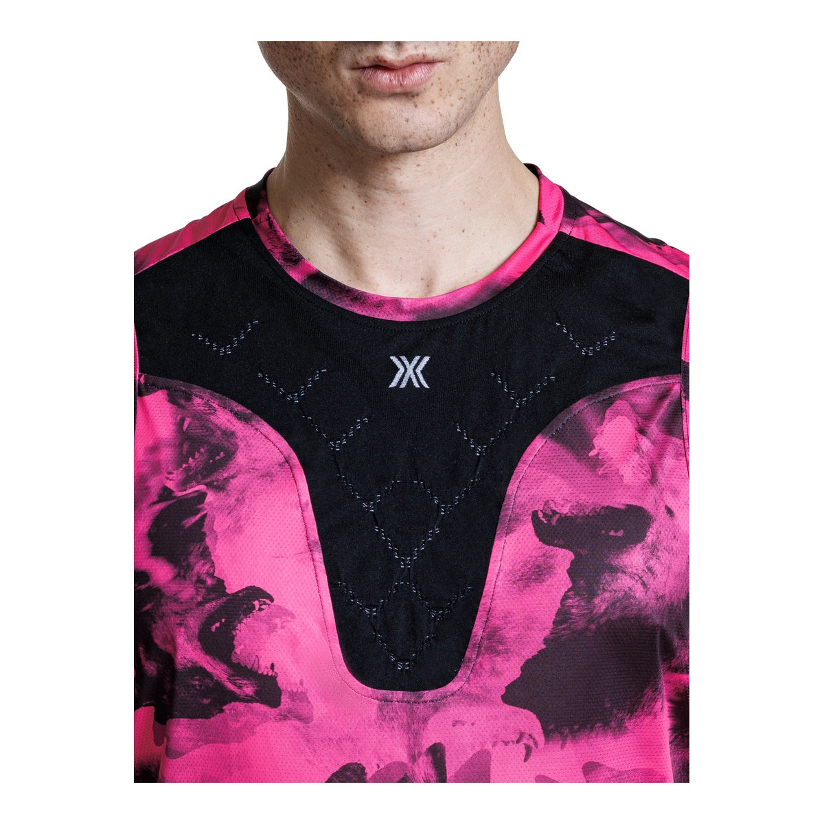 Maiou X-Bionic Corefusion Run Wolfpack/Black/Neo Pink
