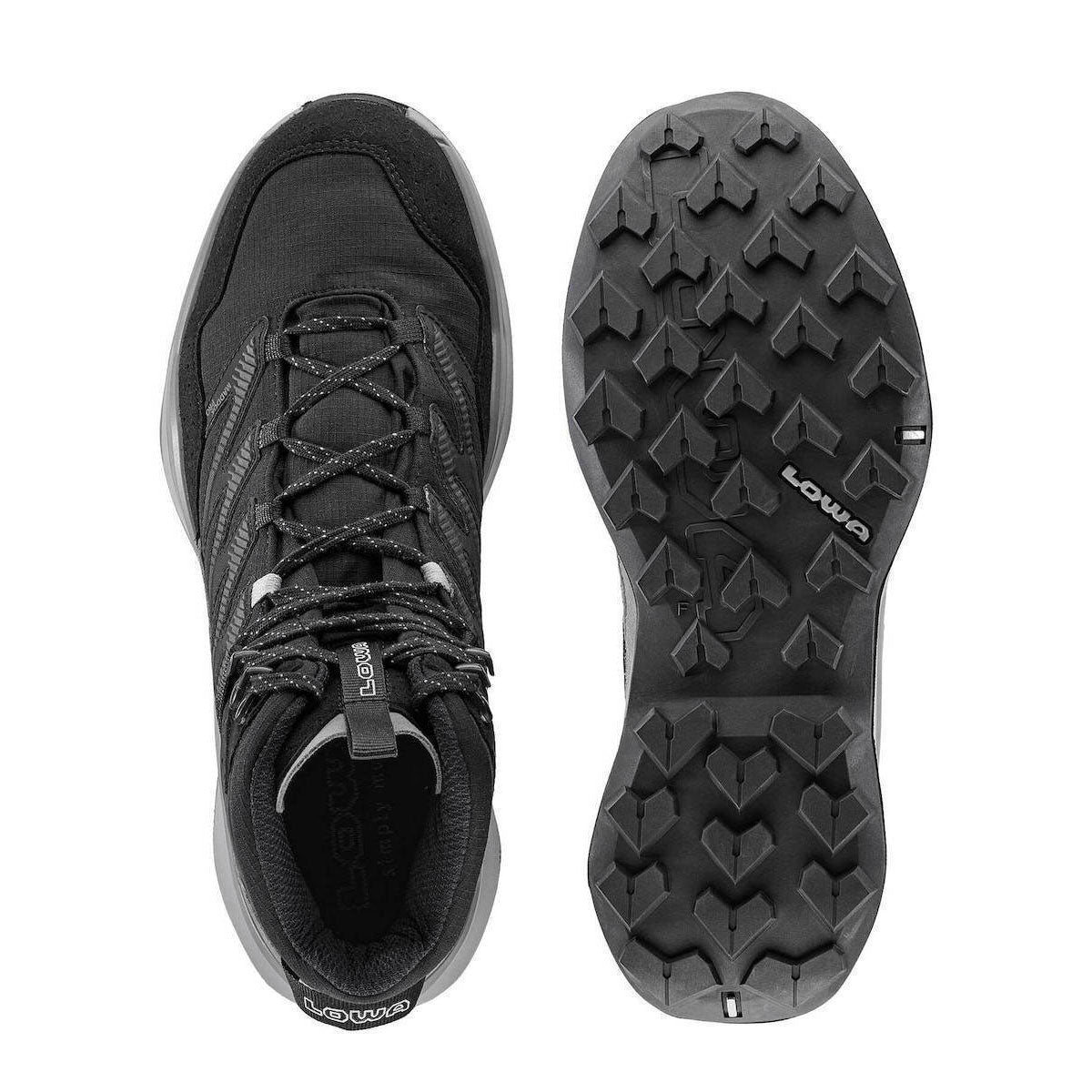Bocanci Barbati Lowa Maddox Pro GTX Mid Black-Grey