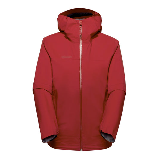 Jacheta Femei Mammut Ducan HS Hooded Dark Mammut Red