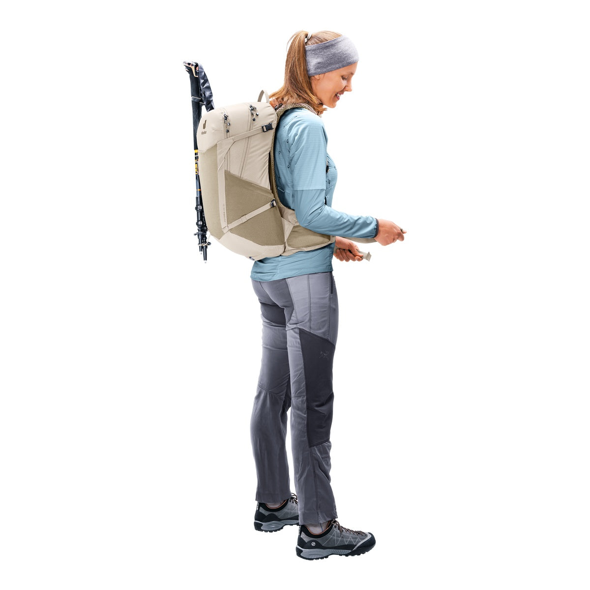Rucsac Munte Femei Deuter Futura 25 SL Greystone-Alu