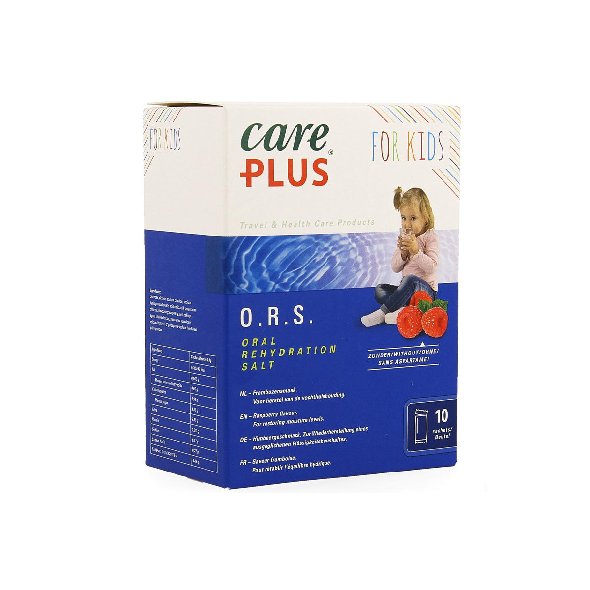 Saruri De Rehidratare Cu Zmeura 10 Plicuri