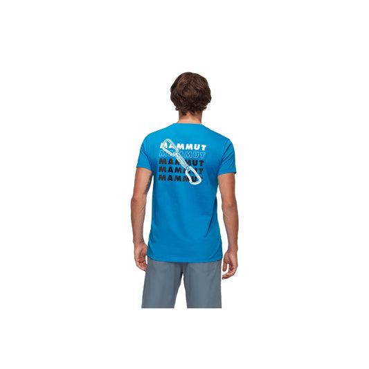 Tricou Barbati Mammut Massone Quickdraw Glacier Blue