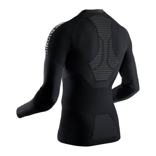 Bluza Barbati X-Bionic Invent 4.0 Running Black/Charcoal Black