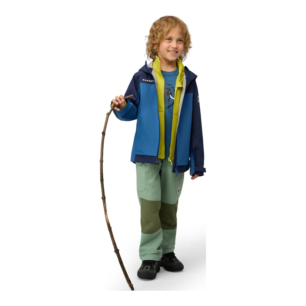Jacheta Copii Mammut Taiss HS Hooded Marine-Tschiel