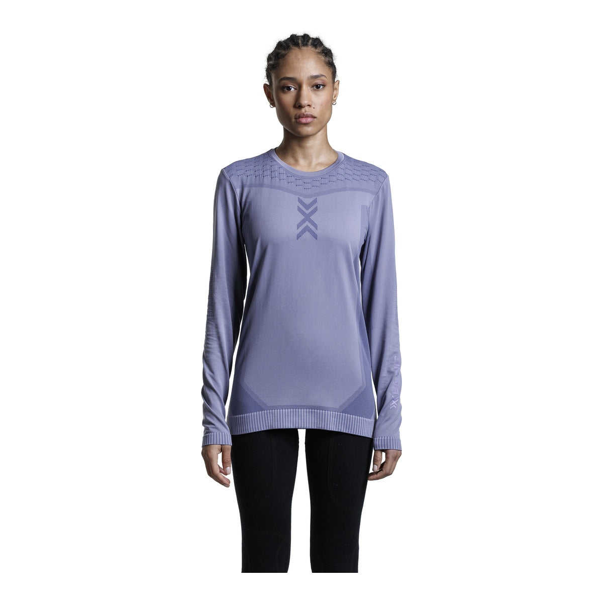Bluza Femei X-Bionic X-ential Ls Wmn Muted Lavender