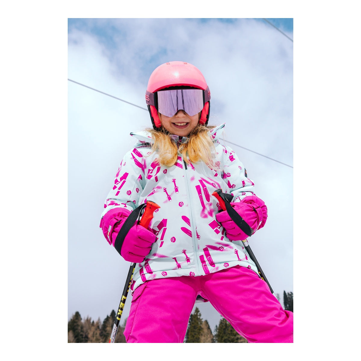 Jacheta Schi Fete Lego Wear Lwjian 716 Fuchsia Pink