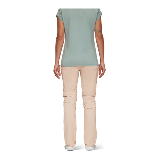 Pantaloni Femei Mammut Runbold Zip Off Savannah