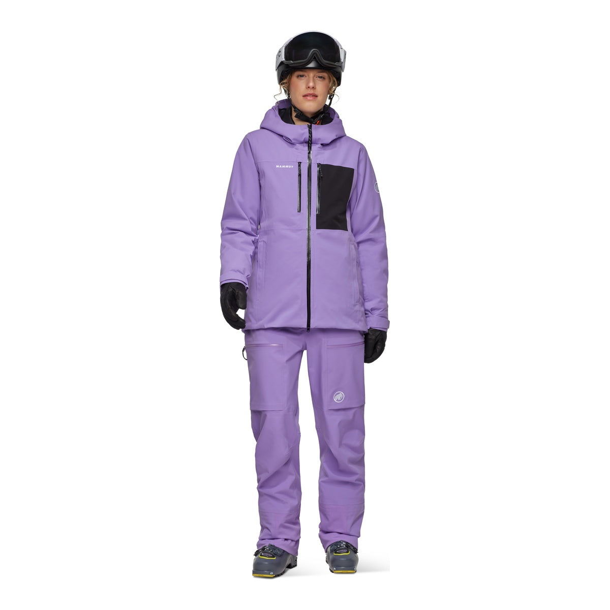Geaca Schi Femei Mammut Stoney HS Thermo Hooded Purple