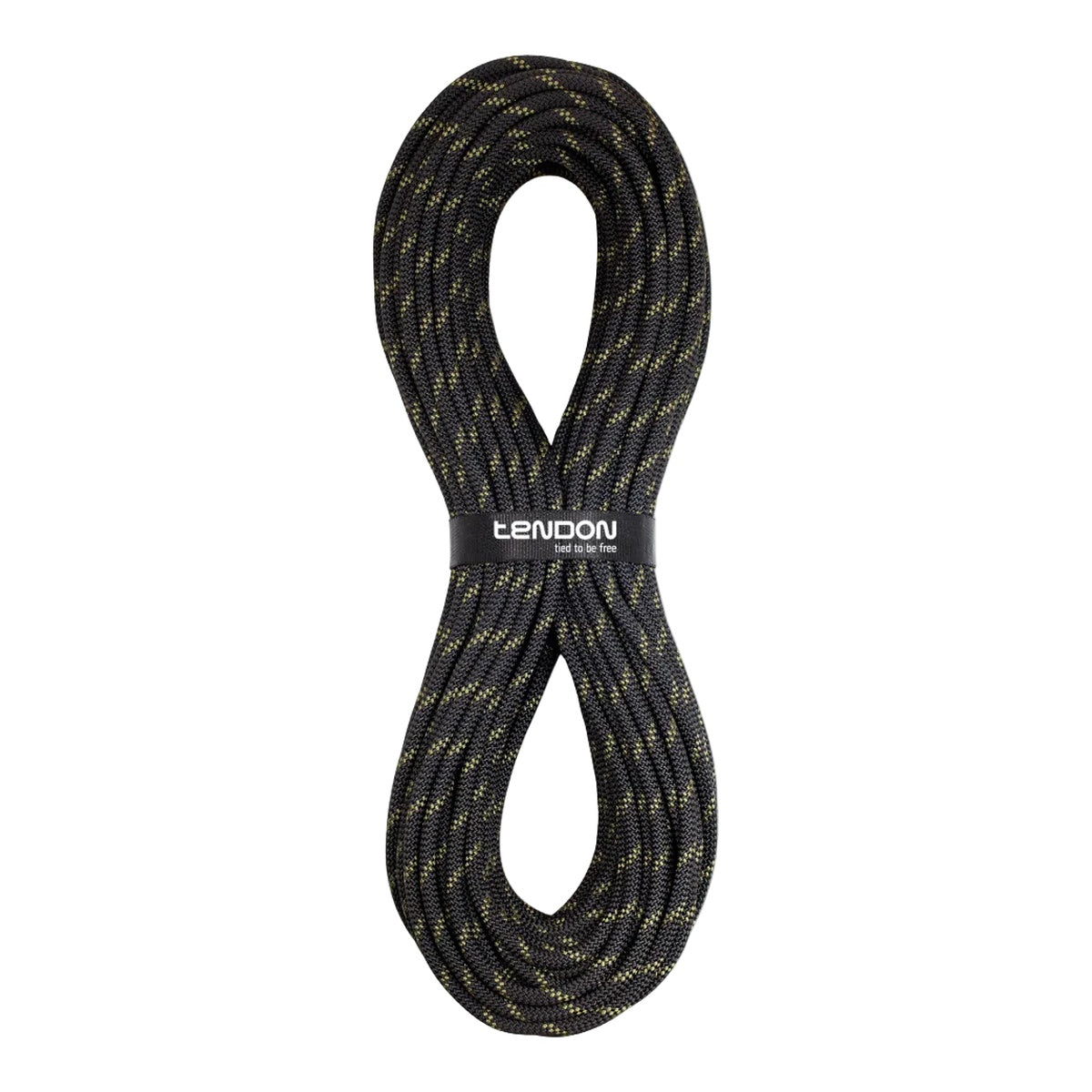 Coarda Statica Tendon Static 11.0 Rope Black With Green