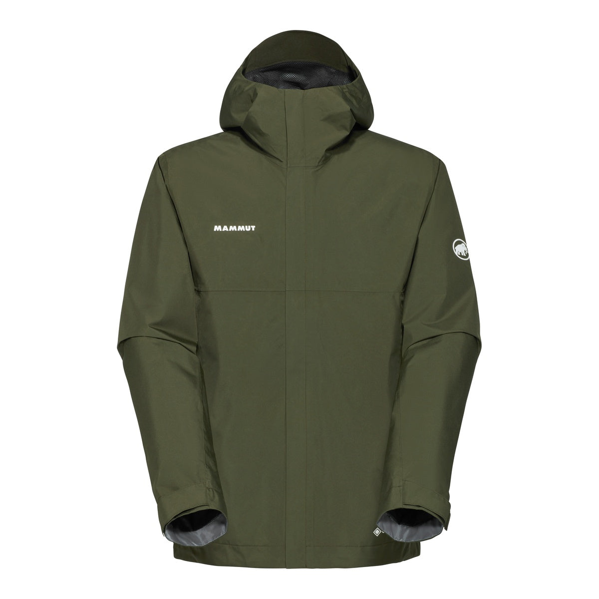 Jacheta Barbati Mammut Treeline Light HS Hooded Dark Marsh