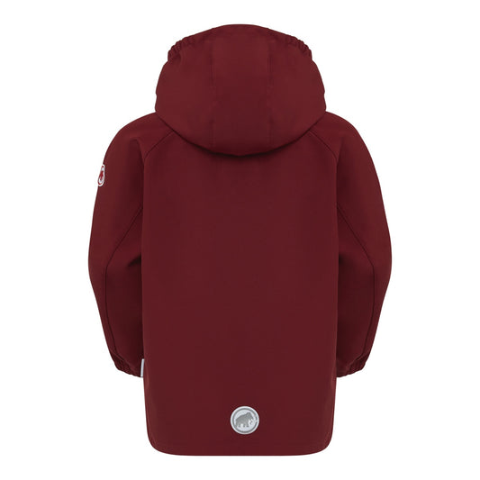 Jacheta Softshell Copii Mammut Ultimate Comfort SO Hooded Dark Mammut Red