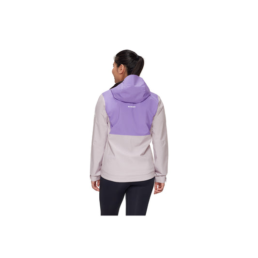 Jacheta Femei Mammut Linard Light HS Hooded Calamint Lava