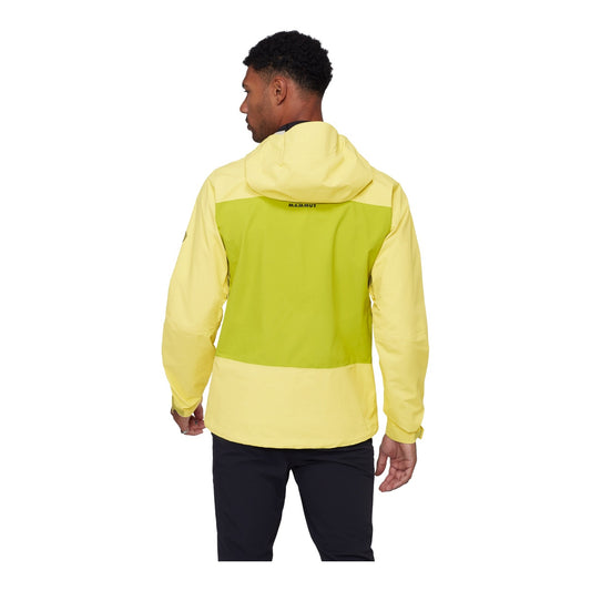 Jacheta Barbati Mammut Crag HS Hooded Holunder-Acacia