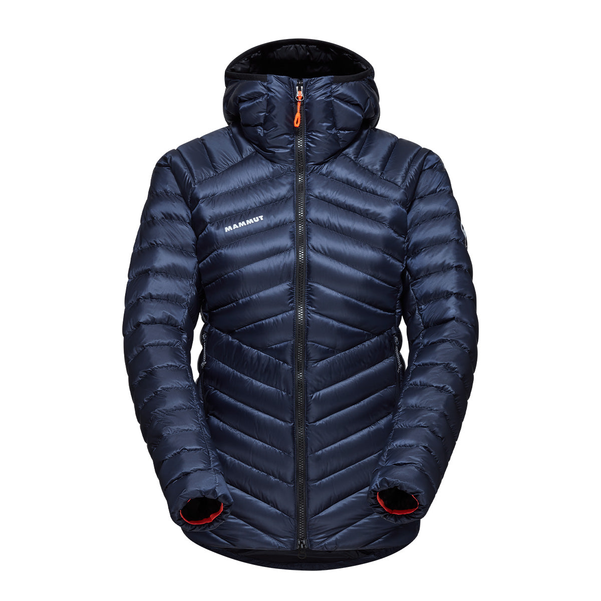 Jacheta Femei Mammut Broad Peak In Hooded Marine-Black