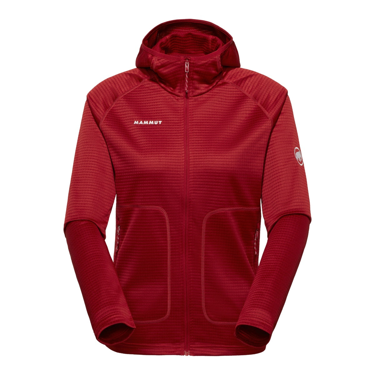 Polar Femei Mammut Crag ML Hooded Dark Mammut Red